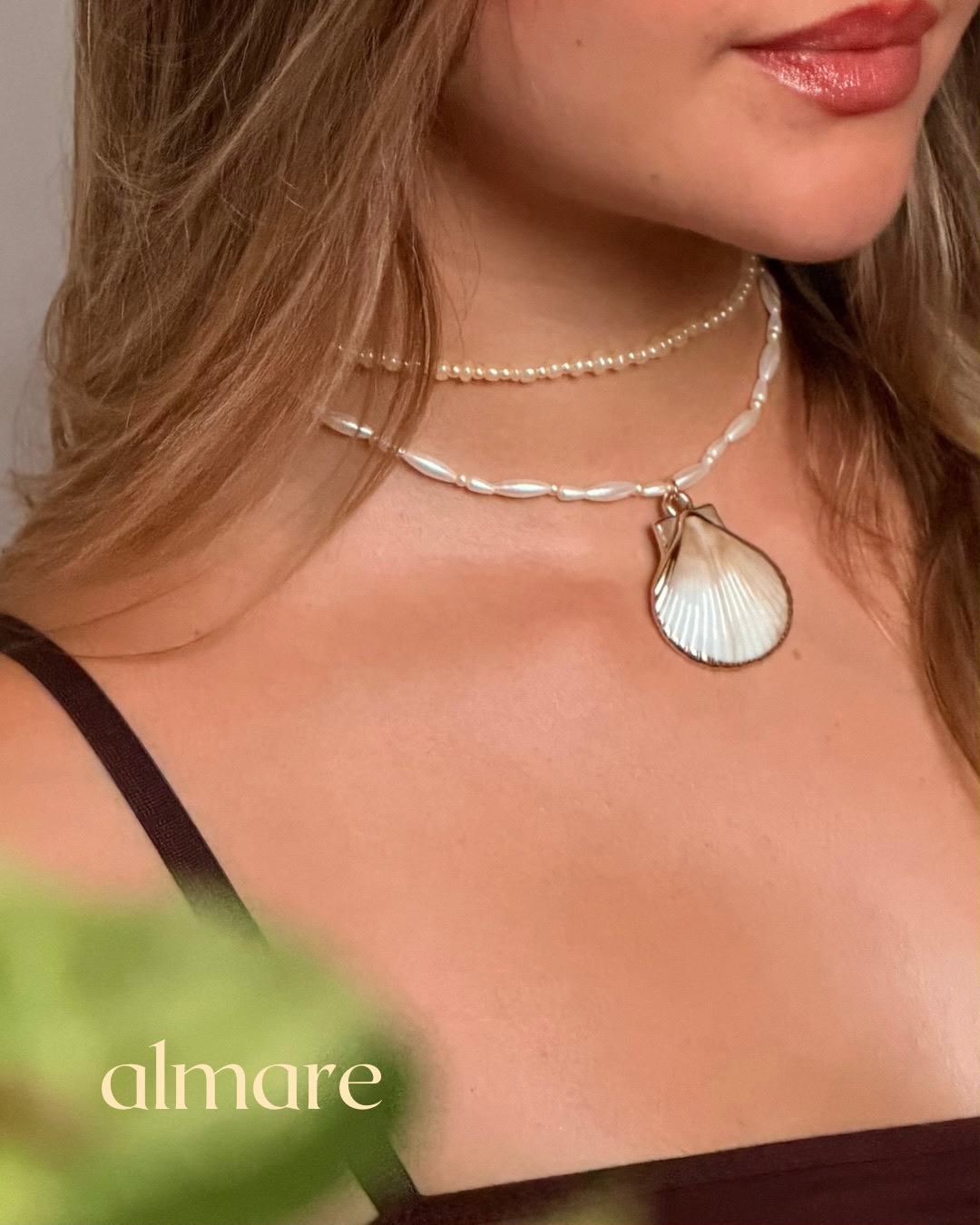 Choker Marfim